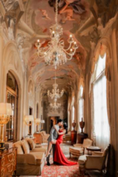 Luxury Florence Engagement Photoshoot at Four Seasons