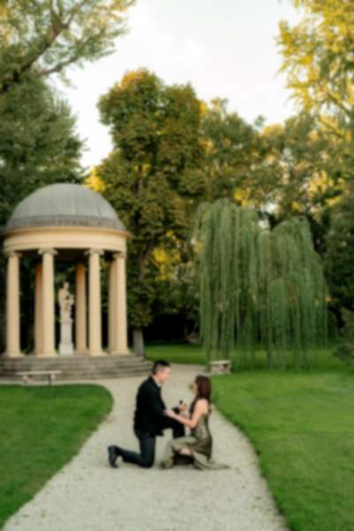 Surprise Marriage Proposal at Four Seasons Hotel Florence