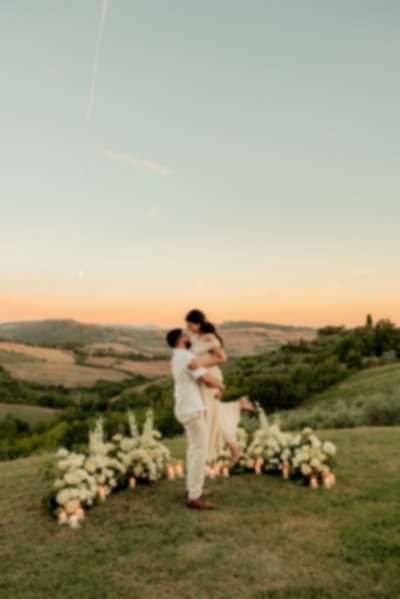 Surprise Proposal in Val d’Orcia