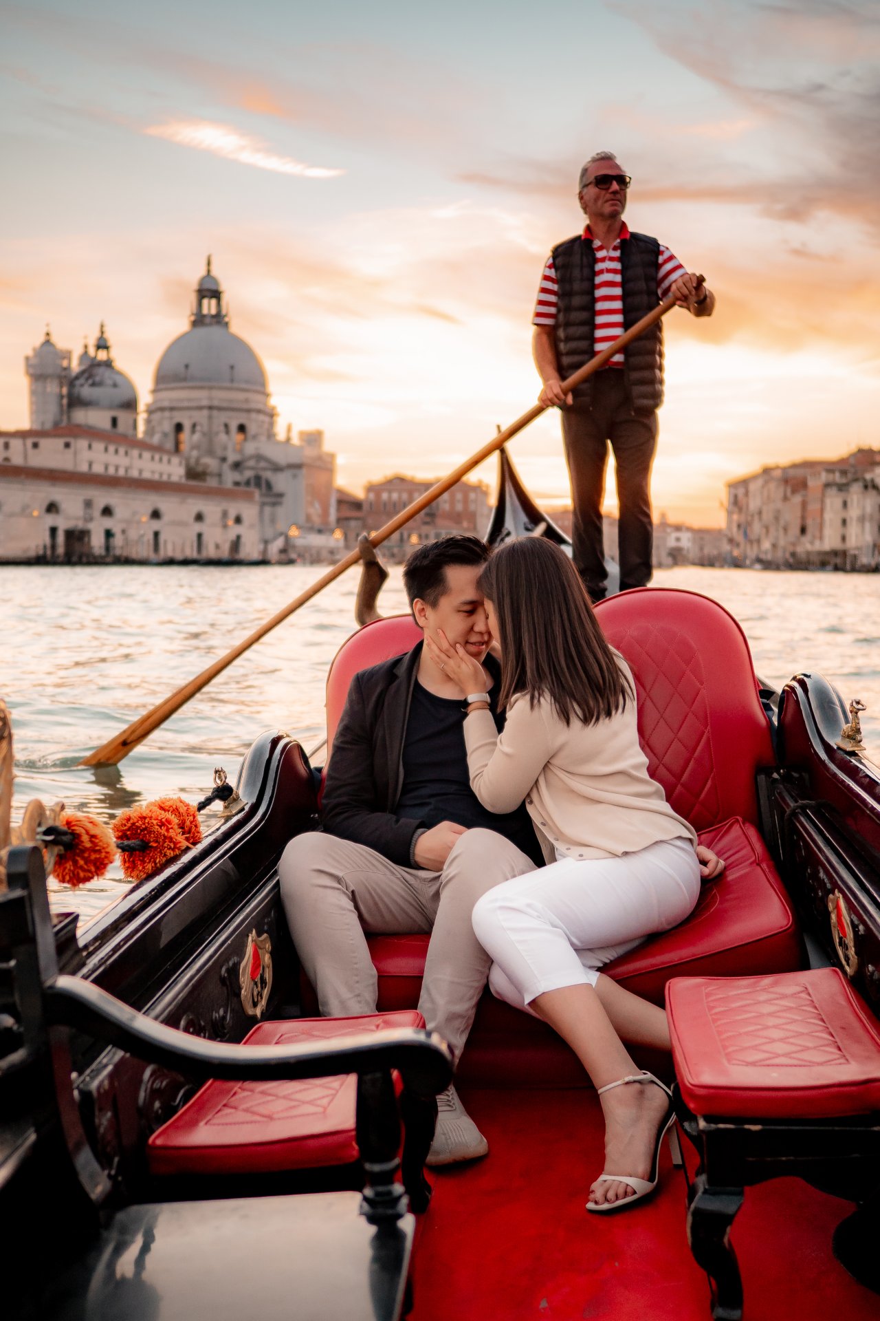 Venice Honeymoon Photoshoot at Sunset