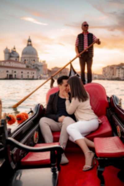 Venice Honeymoon Photoshoot at Sunset